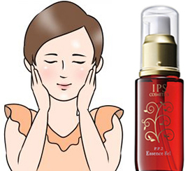 ipsエッセンスジェルの使い方